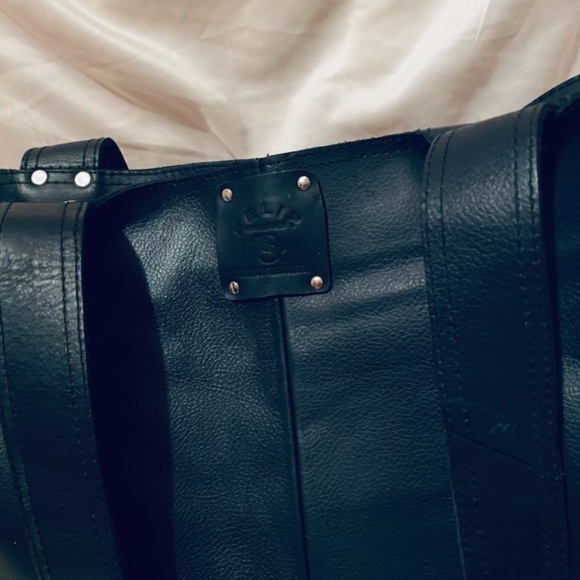 Genuine Leather Tote Bag by Feliz - Picture 5 of 5